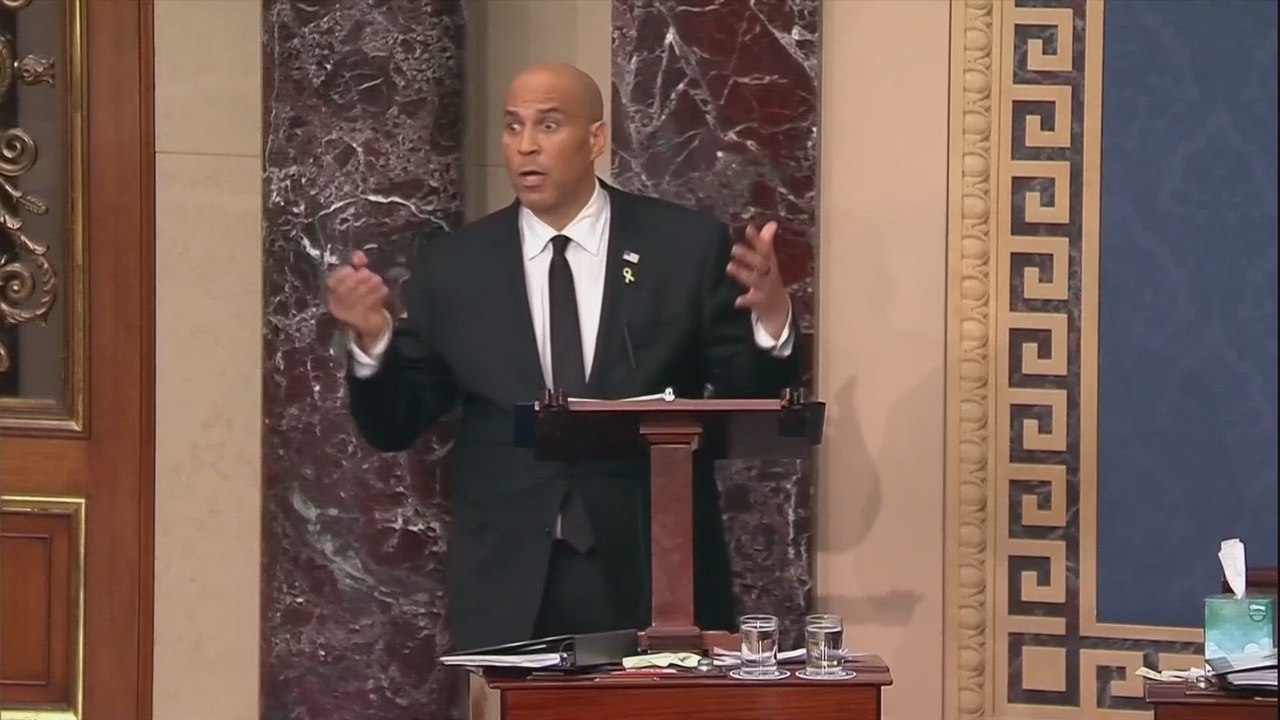 Cory Booker’s 25-Hour Marathon Speech Ends in Tears: Watch the Emotional Final Moments
