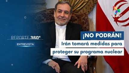 Entrevista | Irán rechaza las amenazas de Estados Unidos