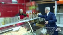 Bakan Bolat boykota karşı esnafı ziyaret etti