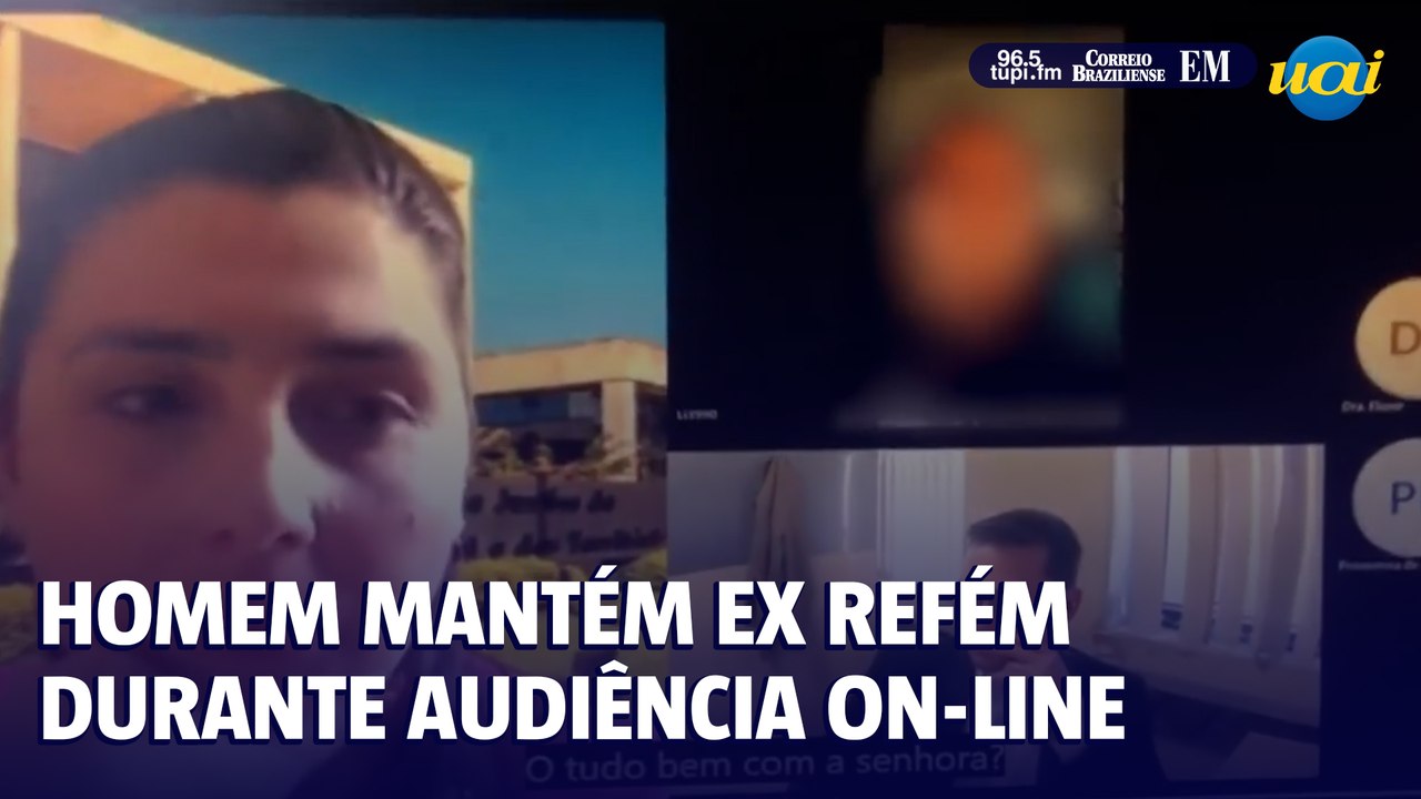 Mulher é sequestrada pelo ex durante audiência on-line sobre violência doméstica