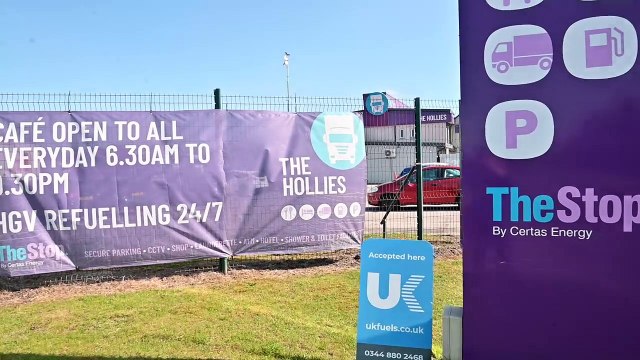 We take a look around Greasy Lils, or maybe you know it be its current name: The Stop at The Hollies, a truck stop on the A5, Cannock.