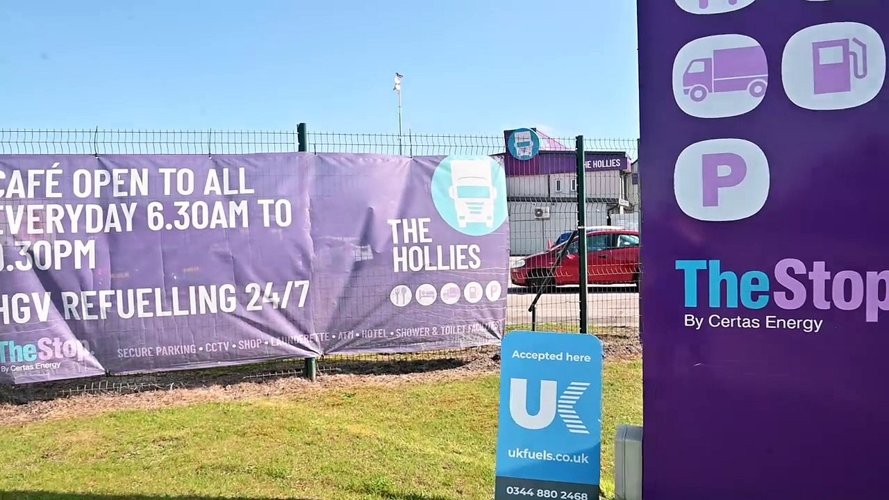 We take a look around Greasy Lils, or maybe you know it be its current name: The Stop at The Hollies, a truck stop on the A5, Cannock.