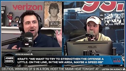 Jones & Keefe: Is Robert Kraft making suggestions or demands?