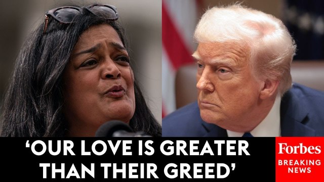 ‘They Are Terrified Of What Freedom Really Looks Like’: Jayapal Condemns Trump’s ‘Transphobia’