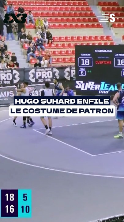 Hugo Suhard était en feu lors du Stop 1 de la Superleague Pro 3x3 à Beauvais