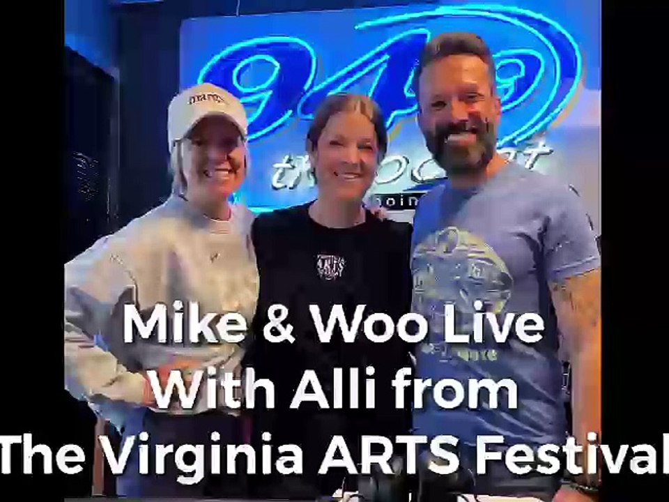 Mike & Woo talk to Alli from Virginia Arts Festival