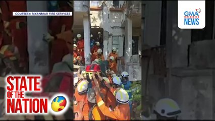 Death toll sa lindol sa Myanmar, umakyat na sa 2,886 | SONA
