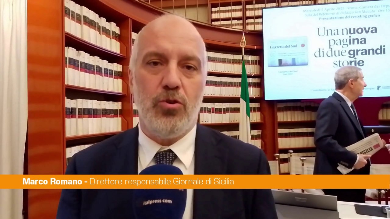 Giornale di Sicilia, Romano "Guardiamo al futuro con ottimismo"