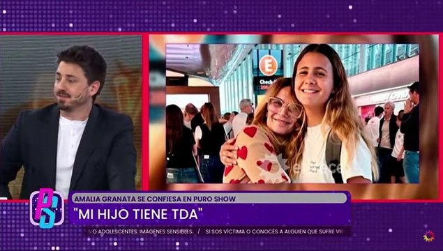 Por primera vez Amalia Granata habló del diagnóstico de su hijo Roque tras algunos problemas escolares