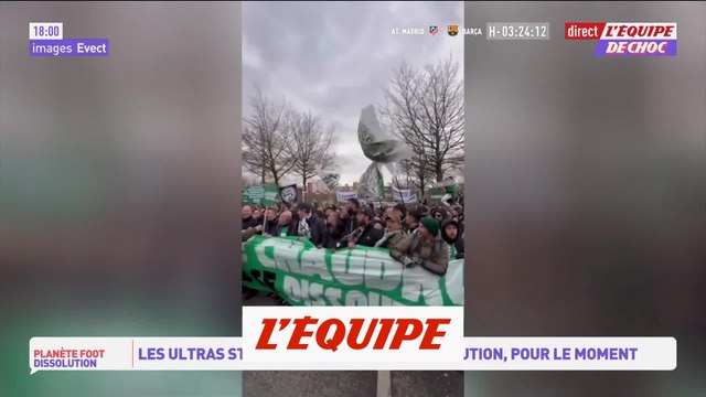 Les groupes ultras stéphanois obtiennent un sursis - Foot - Ligue 1