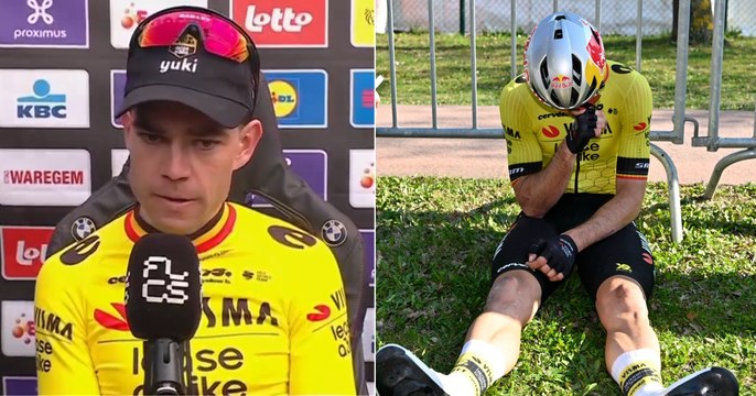 Cycling - Dwars door Vlaanderen 2025 - Wout Van Aert : I'm fully responsible for this fail... I was just too selfish in the final