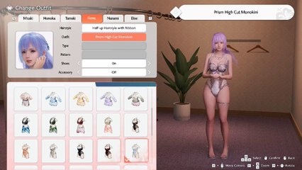 rona all outfits/hairstyles Venus Vacation PRISM DEAD OR ALIVE Xtreme