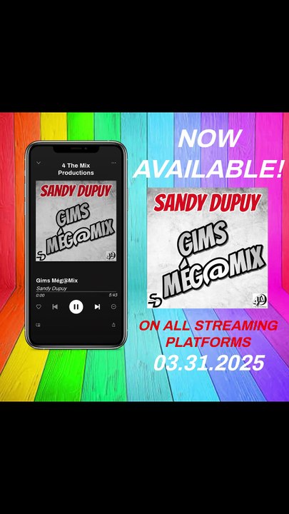 Sandy Dupuy - Gims Még@Mix [Official Audio Teaser]