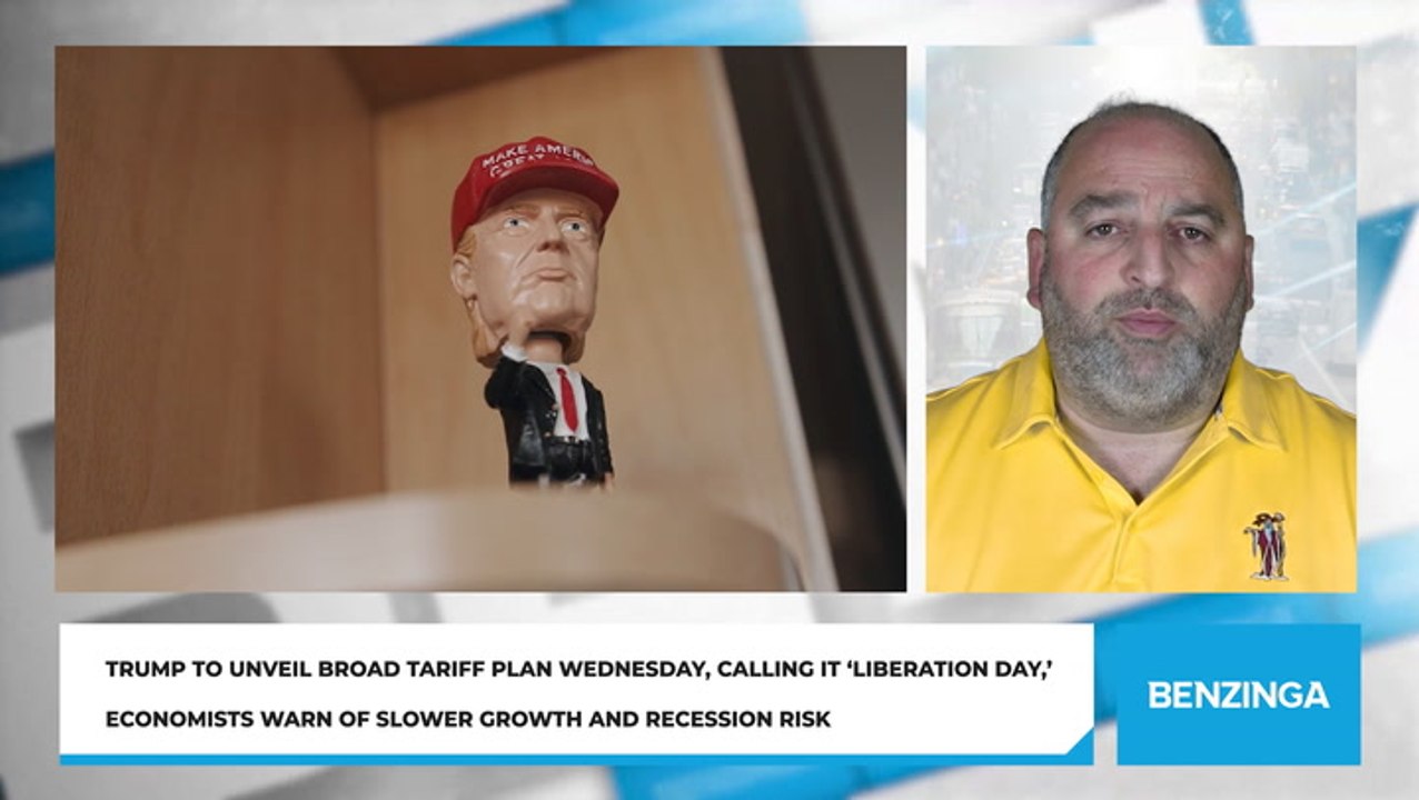 Trump To Unveil Broad Tariff Plan Wednesday, Calling It ‘Liberation Day,’  Economists Warn Of Slower Growth And Recession Risk