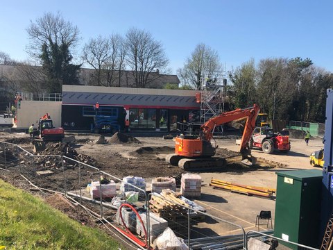 £4m McDonald's drive-thru to open soon in Northern Ireland supermarket as construction progresses well and recruitment starts for around 120 jobs