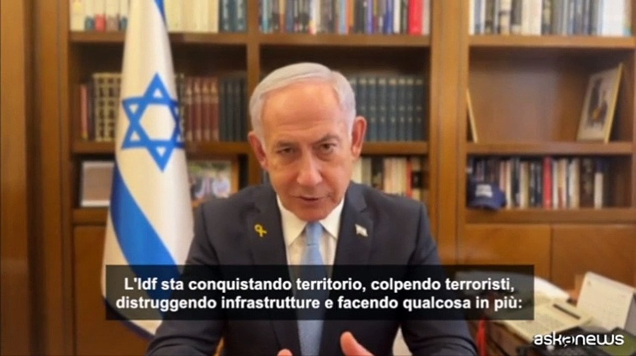 Netanyahu: preso il controllo di altre zone di Gaza