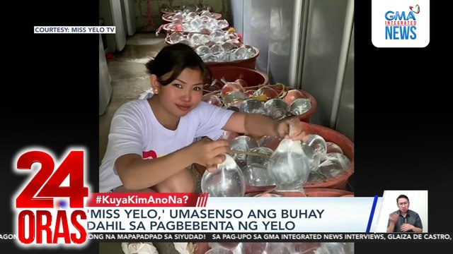 #KuyaKimAnoNa? - Miss Yelo, umasenso ang buhay dahil sa pagbebenta ng yelo; Makamandag na blue-ringed octopus, namataang palangoy-langoy sa Siquijor; Mailap na PHL deer, namataan sa Mt. Pulag; Bata mula Bukidnon, close na close at tila... | 24 Oras