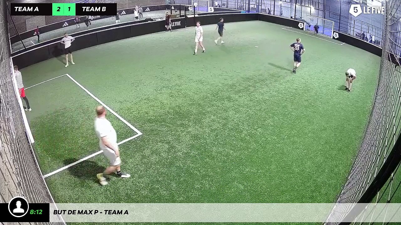 But de Max P - Team A