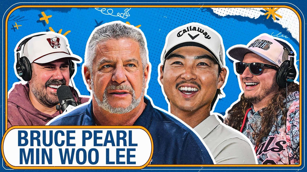FULL VIDEO EPISODE: Auburn HC Bruce Pearl, PGA Pro Min Woo Lee, NFL Rule Changes, Someone On The Show Quits The Podcast Mid Episode And FAQ's