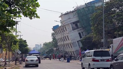 دمار هائل في ماندالاي جراء الزلزال