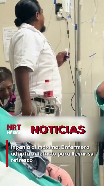 Un enfermero se hace viral por su creatividad a...