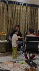 Naseem Shah PCB Celebrity Star with Raffat Rohan on dinner at home