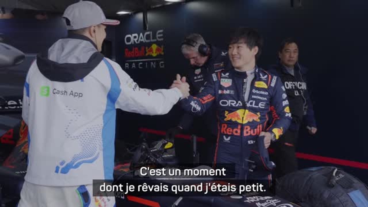 Red Bull - Tsunoda : "Plus jeune, j'en rêvais !"