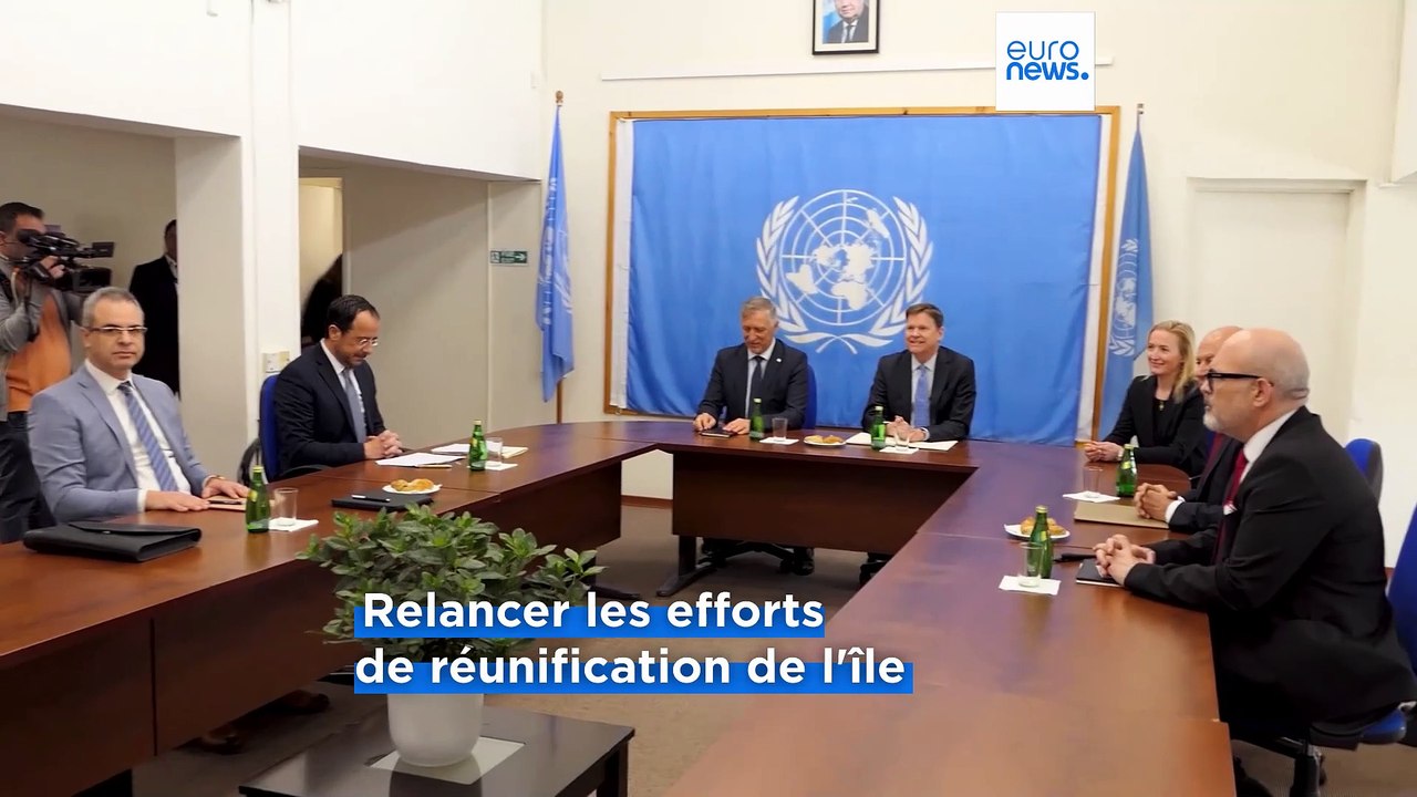 Les dirigeants chypriotes d’accord pour poursuivre leurs efforts en vue de la réunification de l’île