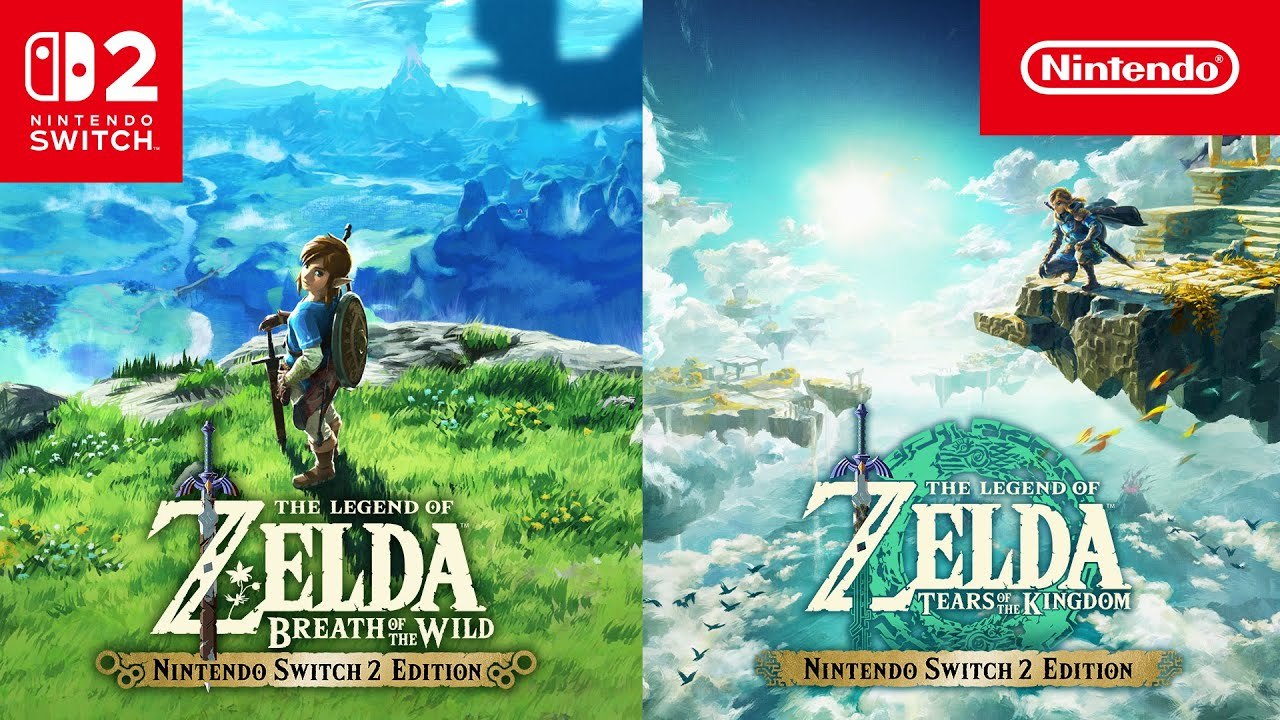 ¡Dos juegos de The Legend of Zelda llegarán mejorados a Nintendo Switch 2!