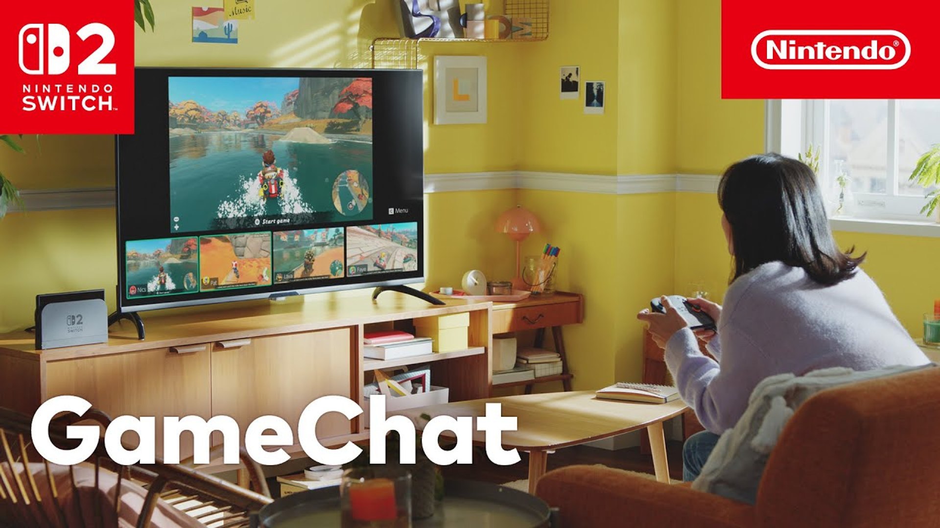 Nintendo Switch 2 - Présentation du GameChat