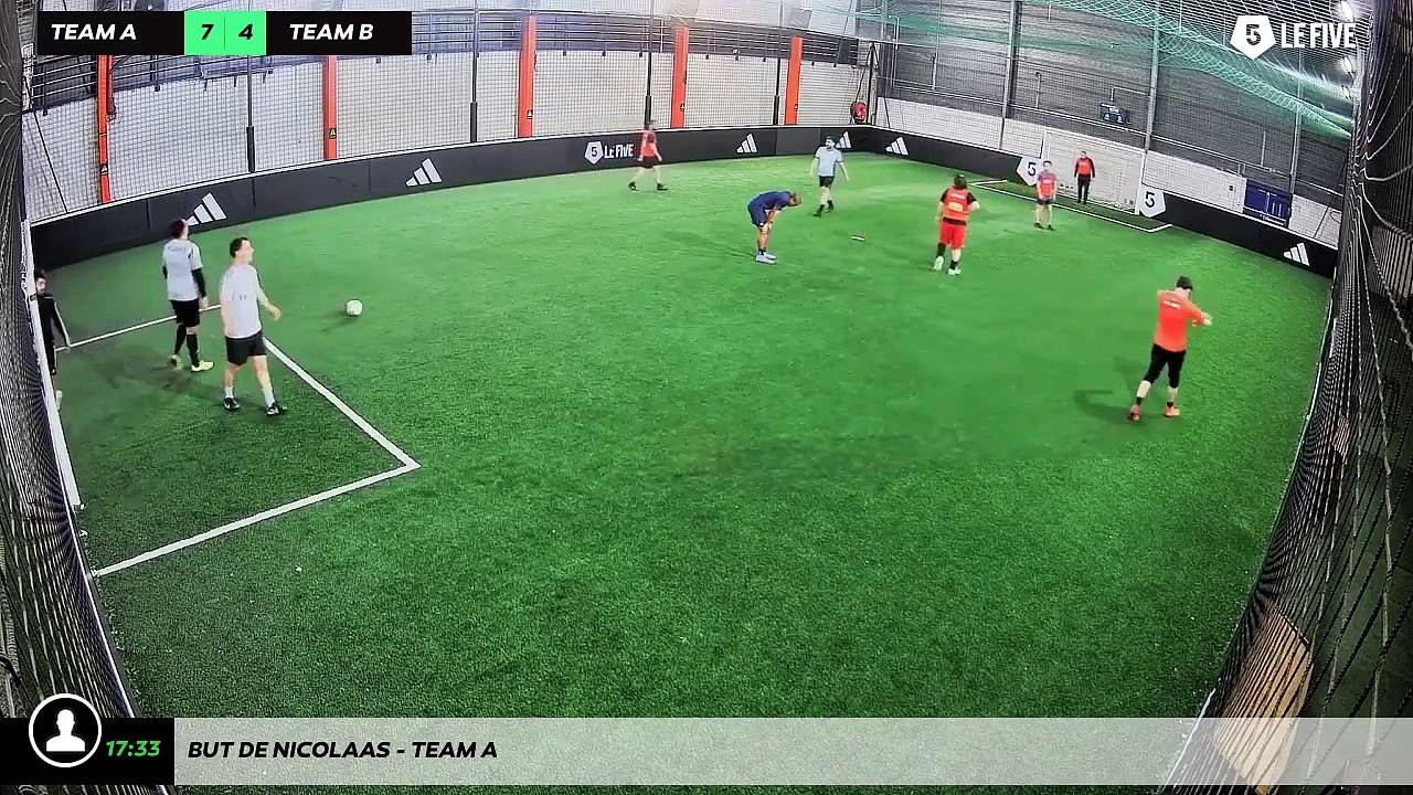 But de Nicolaas - Team A