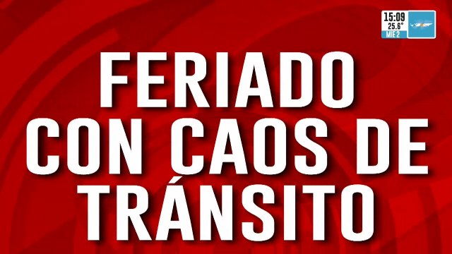 Feriado con caos de tránsito: brutal choque en la Panamericana