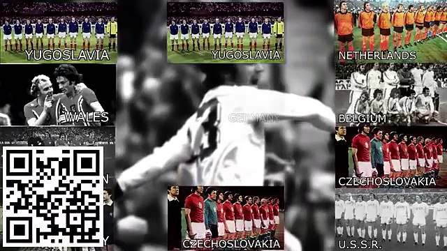 UEFA Euro 1976 - Championnat d'Europe des Nations de Football 1976 Tous les Buts de l'Euro 1976