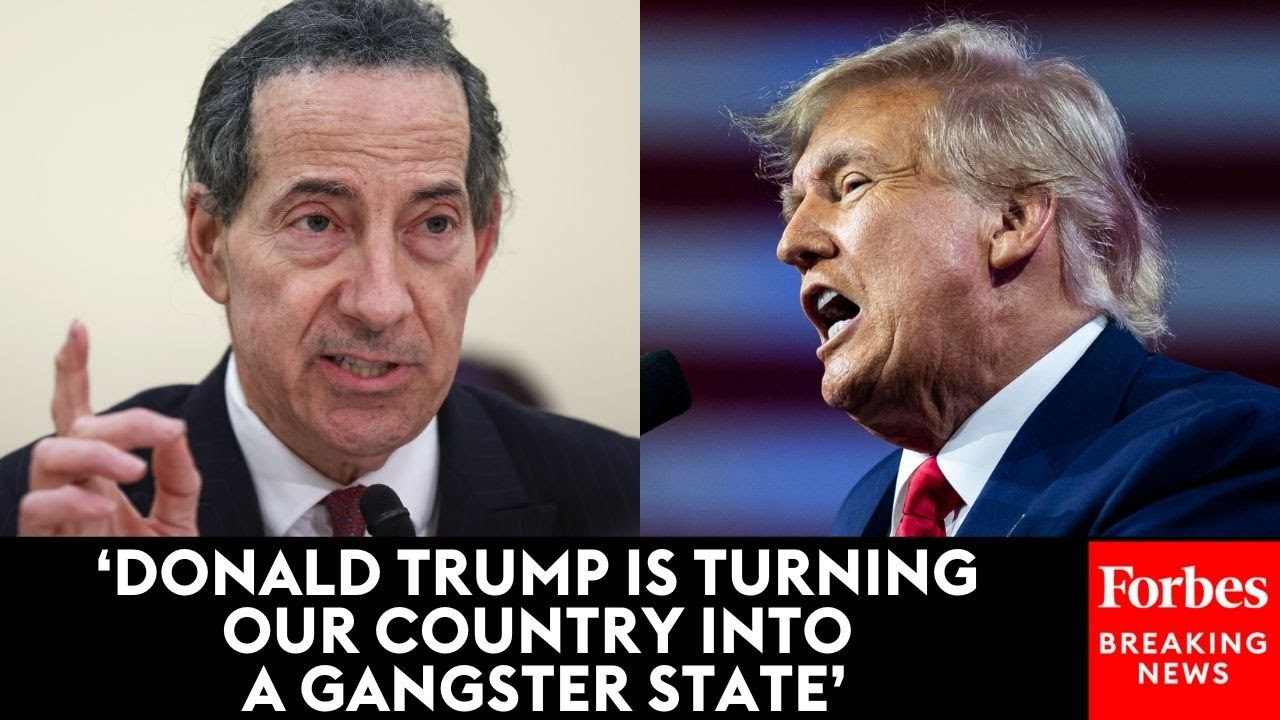 Jamie Raskin Flays President Trump Over His Recent Moves At The FBI
