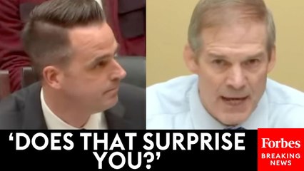 Jim Jordan Grills Ex-FBI Agent About Confidential Human Sources At Capitol On Jan. 6