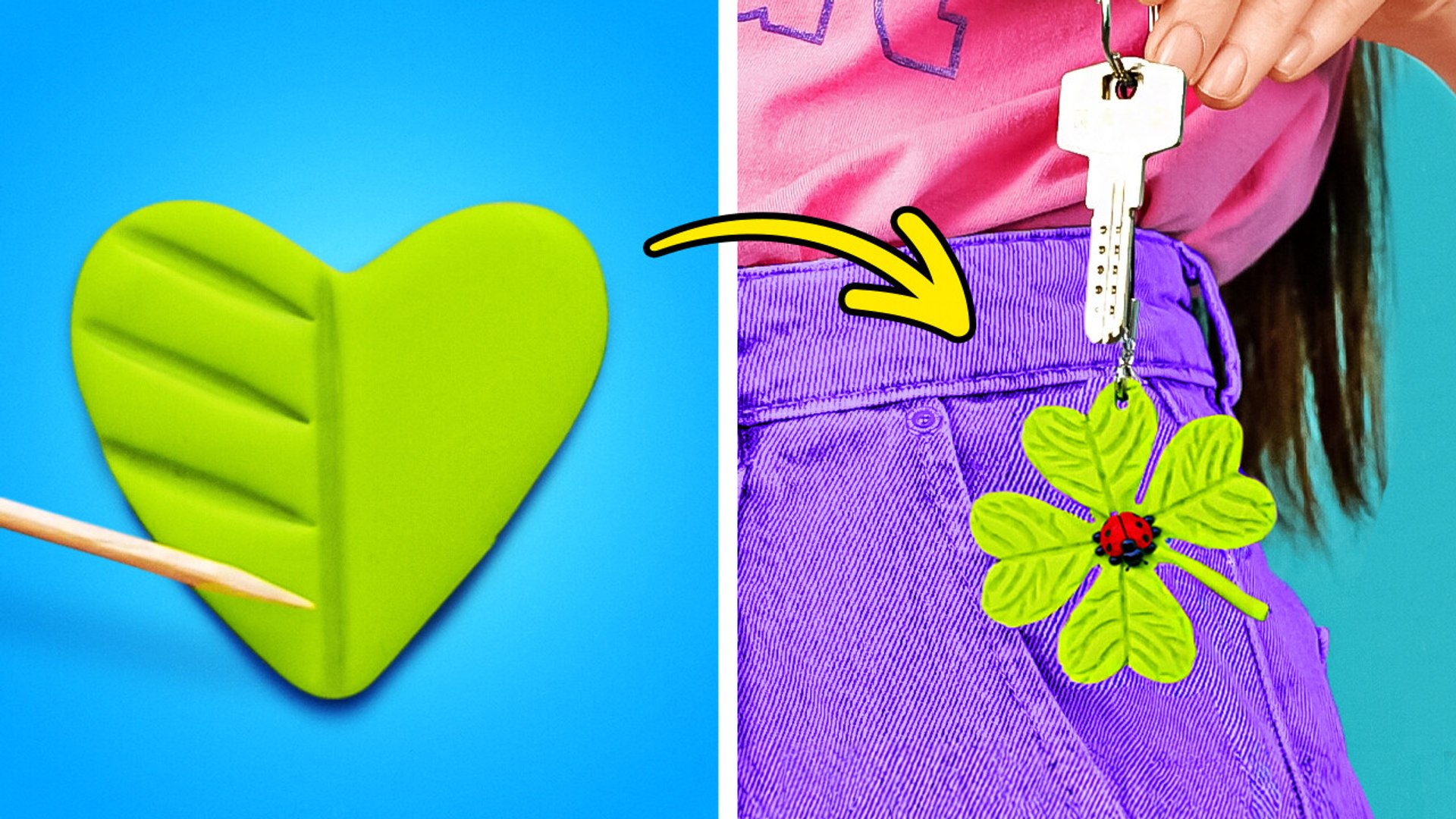 POLYMER CLAY CRAFTS 💖🍀 DIY FOR ST. PATRICK'S DAY