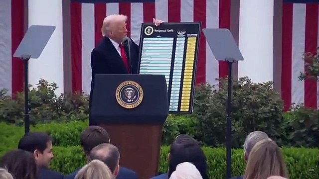 Trump anuncia aranceles