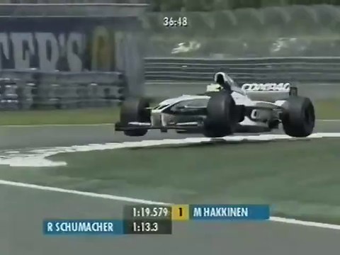 F1 – Ralf Schumacher (Williams BMW V10) lap in qualifying – Canada 2000