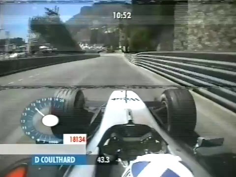 F1 – David Coulthard (McLaren Mercedes V10) Onboard – Monaco 2002