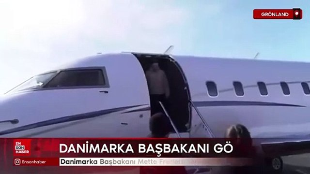 Danimarka Başbakanı Frederiksen Grönland'de