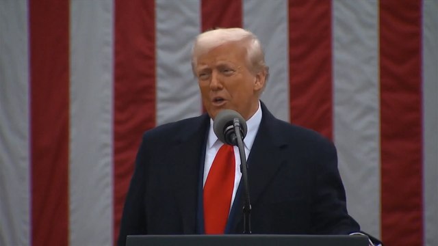 WATCH: Donald Trump claims the US has been 'looted, pillaged and plundered' by the rest of the world