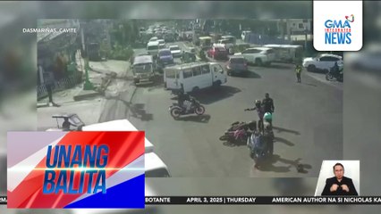 Huli-cam – Banggaan ng 2 motorcycle rider | Unang Balita