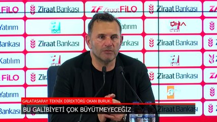 Okan Buruk: Aslolan Galatasaray ve Galatasaray’ın başarısı