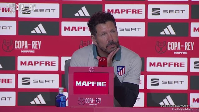Simeone valora la temporada del Atleti tras la eliminación en Copa del Rey