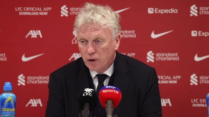 Moyes on Liverpool's 1-0 win over his Everton side