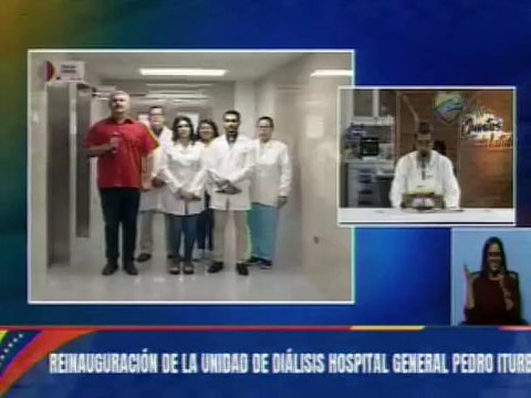 Zulia | Gobierno Bolivariano reinaugura la Unidad de Diálisis del Hospital Dr. Pedro Iturbe