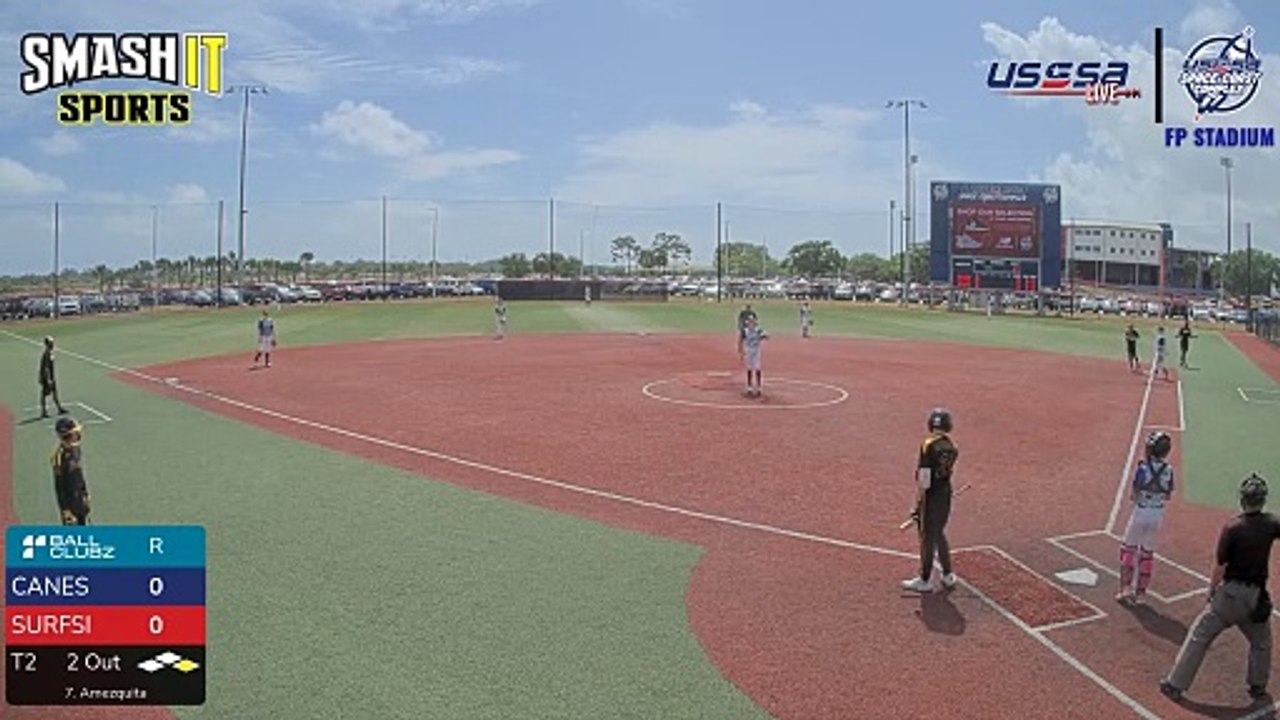 TBD VS Surfside Sluggers 12u - Sun, Mar 30, 2025 11:34 AM to Sun, 12:48 PM