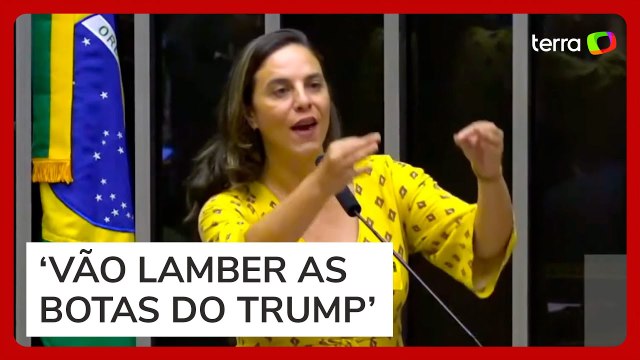 Deputada chama de ‘falsos patriotas’ bolsonaristas contra permissão para o Brasil retaliar EUA