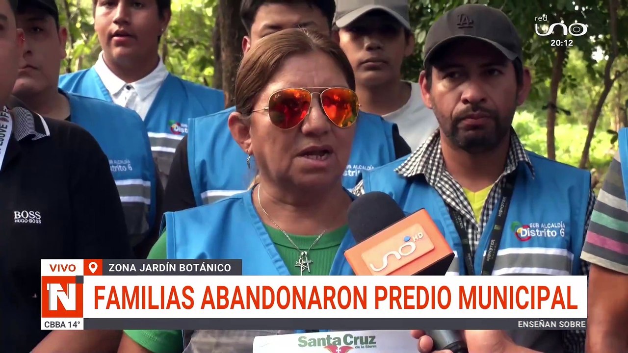 Santa Cruz: Familias abandonaron predios municipales