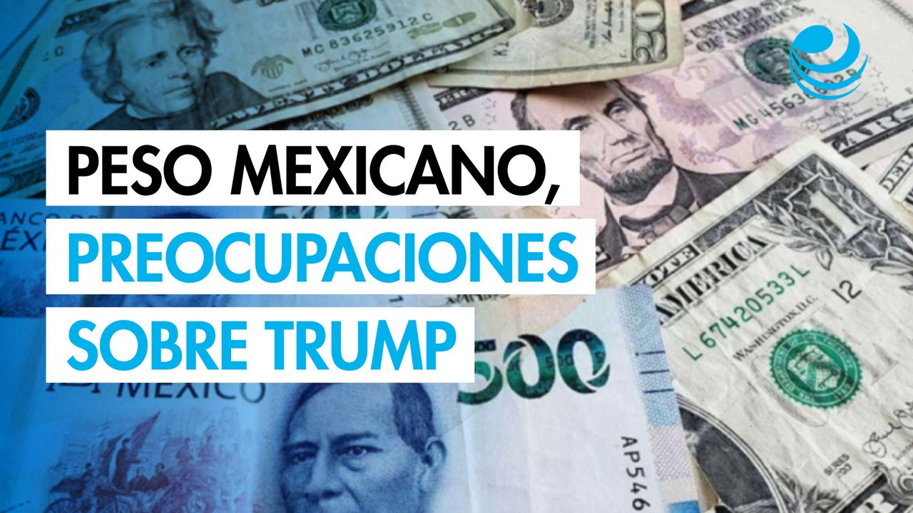 Peso mexicano cae en sesión volátil